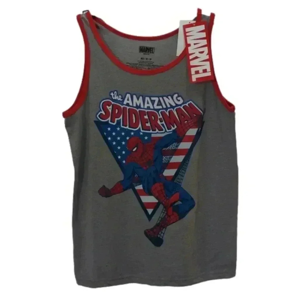 Boys marvel spider man tank top